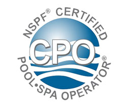 Patio splash awarded certified pool operator by NSPF