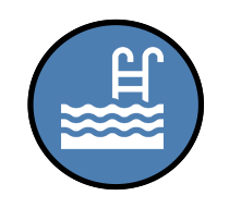 Swimming pool icon