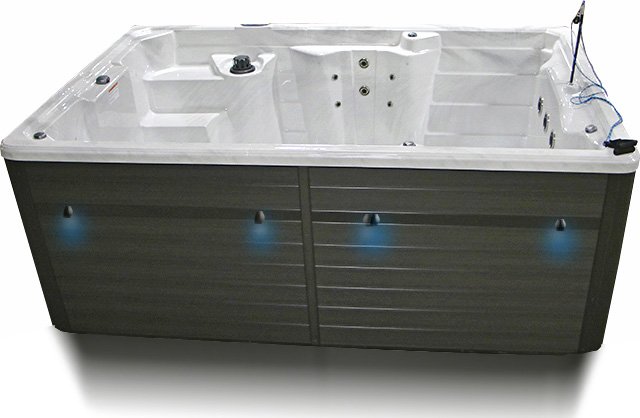 Side view of the Vitality series Fitness Spa SL12S hot tub