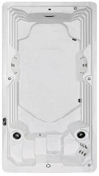 Vitality series Fitness Spa SL12S hot tub Top view of the Vitality series Fitness Spa SL12S hot tub